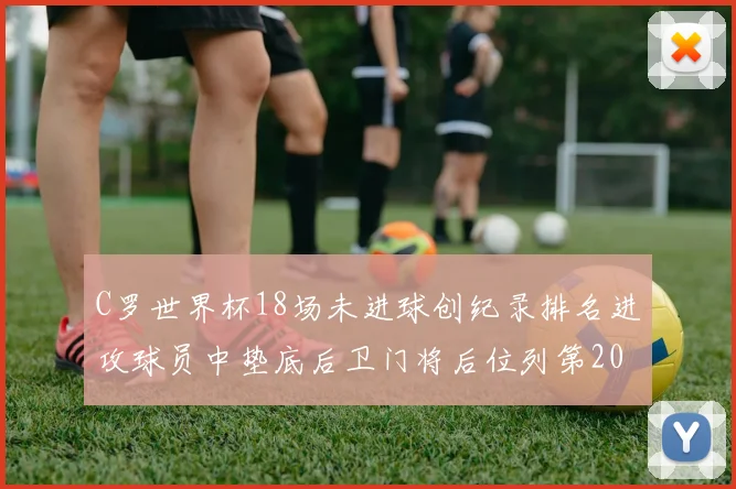 C罗世界杯18场未进球创纪录排名进攻球员中垫底后卫门将后位列第20